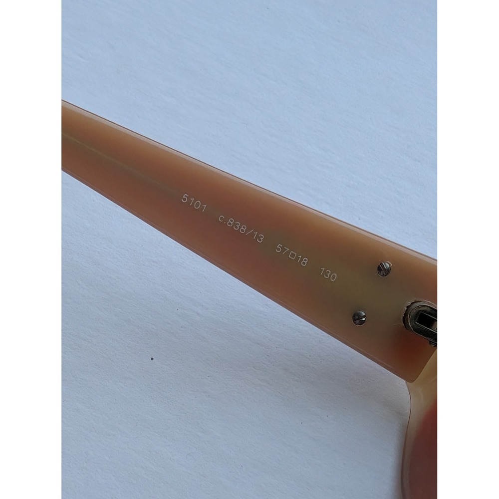 Chanel 5101 Sunglasses Red Tan Square Gradient Lens 57-18 130 CC Logo Summer - Picture 8 of 8